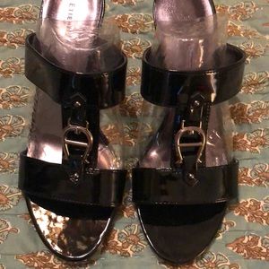 SALE!!! Etienne Aigner Black High-heeled Sandals NWOT